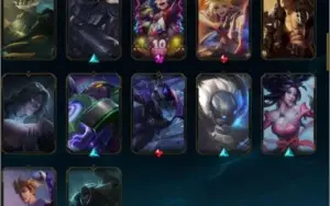 CONTA LEAGUE OF LEGENDS BASICA 49 SKINS