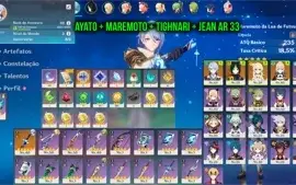 Ayato + Maremoto + Tighnari + Jean AR 33