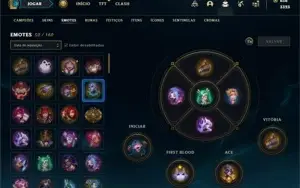 Conta platina 2 com 110 Champs e 111 Skins + 4200 RP