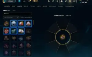 Platina 2 com 35 Champs e 5 Skins