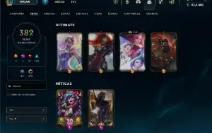 Conta Lol - Diamante 3 (Todos Os Dados)