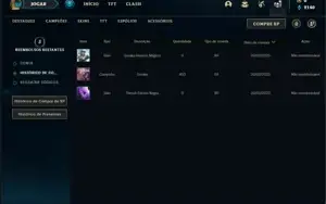 Conta prata 2 com 23 Champs e 5 Skins