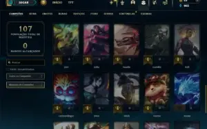 Esmeralda 4 com 45 Champs e 16 Skins