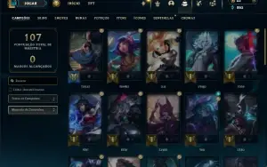 Esmeralda 4 com 45 Champs e 16 Skins