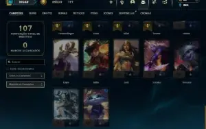 Esmeralda 4 com 45 Champs e 16 Skins