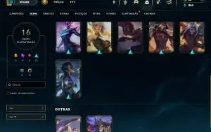 Esmeralda 4 com 45 Champs e 16 Skins