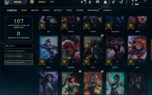 Esmeralda 4 com 45 Champs e 16 Skins