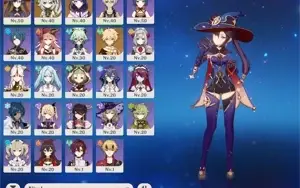 Nahida, Raiden, Mona c1, banner no garantido 60/90 Ar33