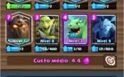 Conta Clash Royale LVL9 + ARENA 10 + 5 LENDÁRIAS + 700 GEMAS