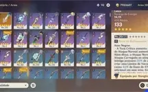 Ar 34 com 3 char e 1 arma 5 star