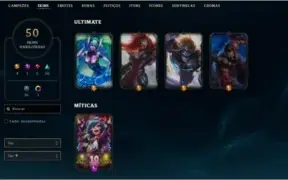 Conta League of legends