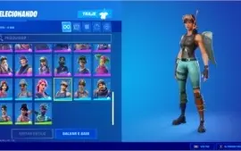 Conta Fortnite passe temporada 5 capitulo 1 + 1.350 V-BUCKS