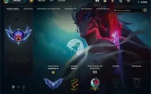 Conta Diamante 4 - Smurf LOL (league of legends) ELOMOON