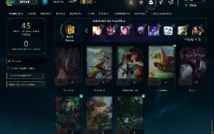 Esmeralda 4 com 40 champs e 5 skins