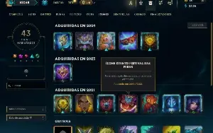 Esmeralda 4 com 40 champs e 5 skins