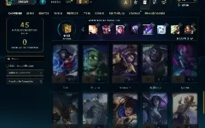 Esmeralda 4 com 40 champs e 5 skins