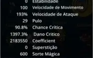 Conta de Trove 212 MR