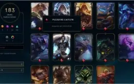 Conta League Of Legends Unranked  183 Skins