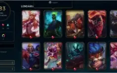 Conta League Of Legends Unranked  183 Skins