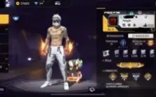 Conta free fire top com duas angelical