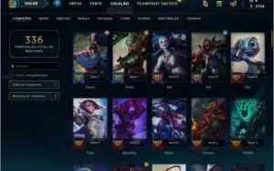Conta Diamante 4 93 champ 41 skins