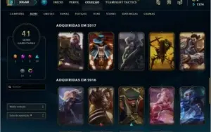 Conta Diamante 4 93 champ 41 skins