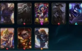 Conta de lol barato com várias skins
