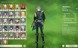 Genshin Ar41 Alhaitham-kazuha+Bis-Nahida-Ayaka+BANNER GARANT