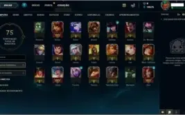 Conta LOL Diamante V Smurf