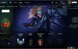 Conta LOL Diamante V Smurf