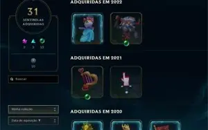 Vendo Conta Ouro 1 ,231 skins , lv 737 , todos os campeos