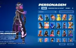 conta epic com varios jogos e skins do fortnite