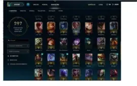 Conta League of Legends Ouro IV