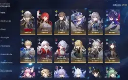 Honkai: Star Rail - Faltando 7 personagens 5* + MC Masculino