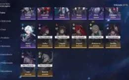Honkai: Star Rail - Faltando 7 personagens 5* + MC Masculino