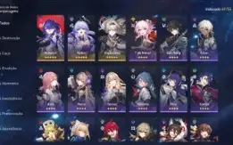 Honkai: Star Rail - Faltando 7 personagens 5* + MC Masculino
