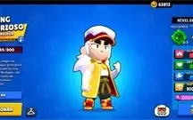 Conta Brawl Stars - 4 passes - várias skins - pins mundiais