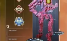 Conta Apex com insígnia de 20 kills e 4K de dano