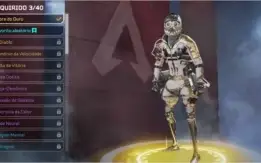 Conta Apex com insígnia de 20 kills e 4K de dano