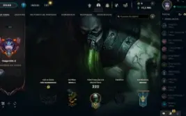 vendo conta lol 64 skins ultimo elo bronze