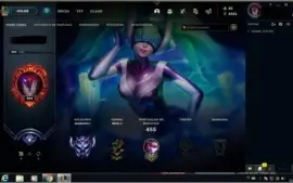 Conta de lol diamante 1 , 150 skins , 140 champs.