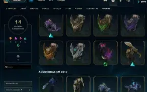 CONTA DE LOL OURO 4