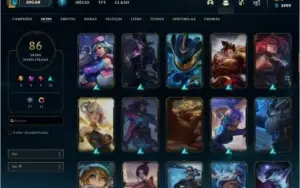 CONTA DE LOL OURO 4