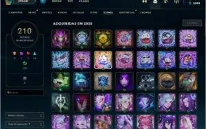 CONTA DE LOL OURO 4