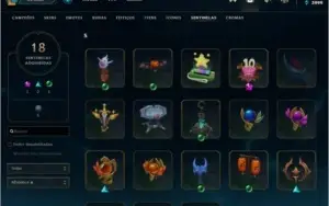 CONTA DE LOL OURO 4