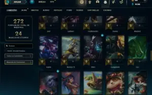 Prata 4 com 90 Champs e 36 Skins ( Mais de 30 Jogos )