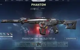 CONTA VALORANT SKINS RARAS