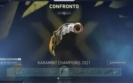 CONTA VALORANT SKINS RARAS