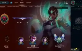 Conta Diamante 5 - League of Legends