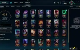 Conta Diamante 5 - League of Legends